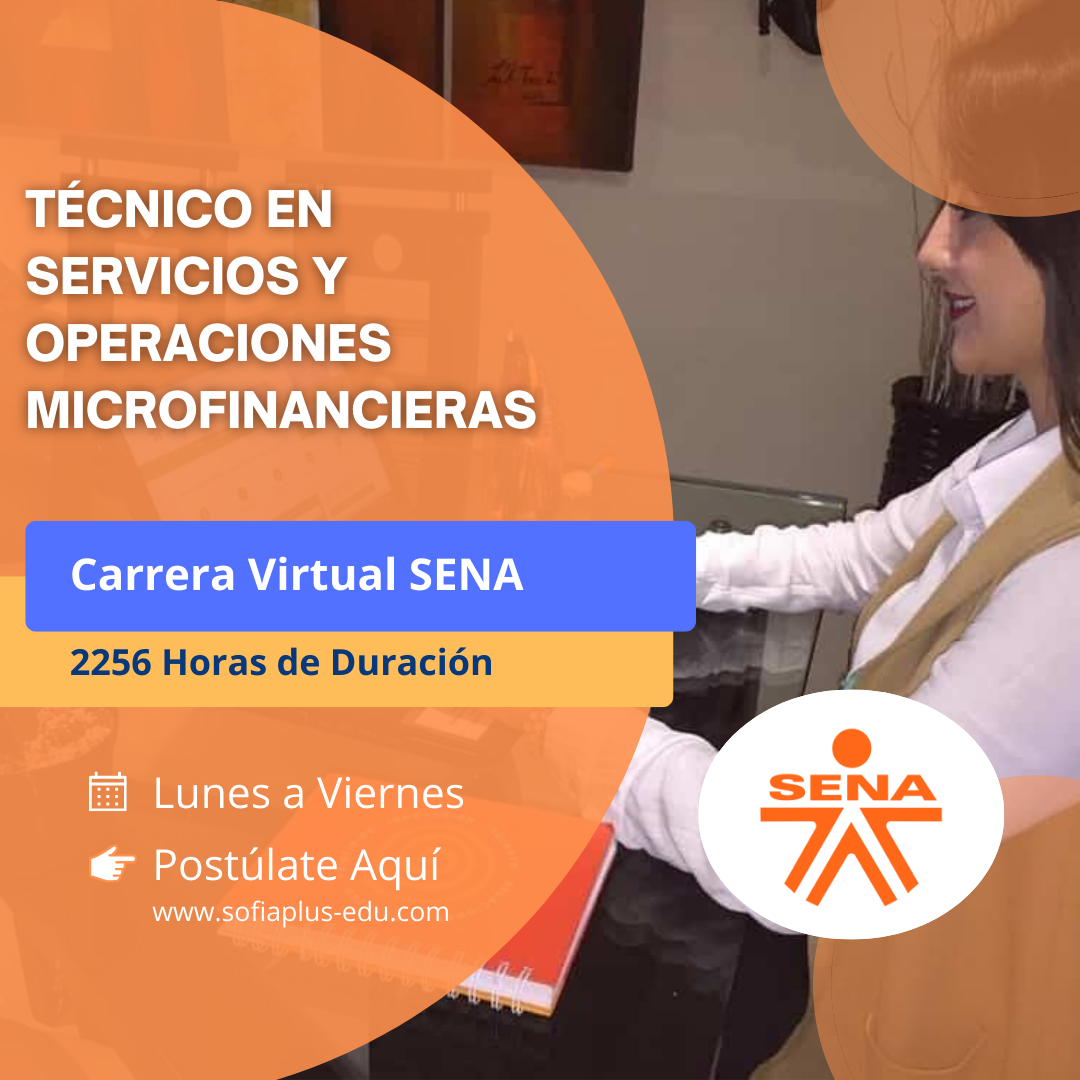 Técnico en servicios y operaciones microfinancieras