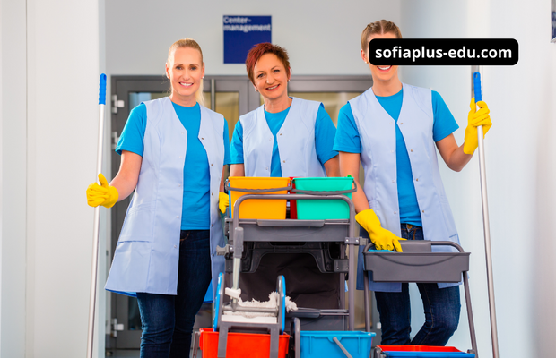 Recibe capacitación - Trabajo de Limpieza en Oficinas para Mujeres